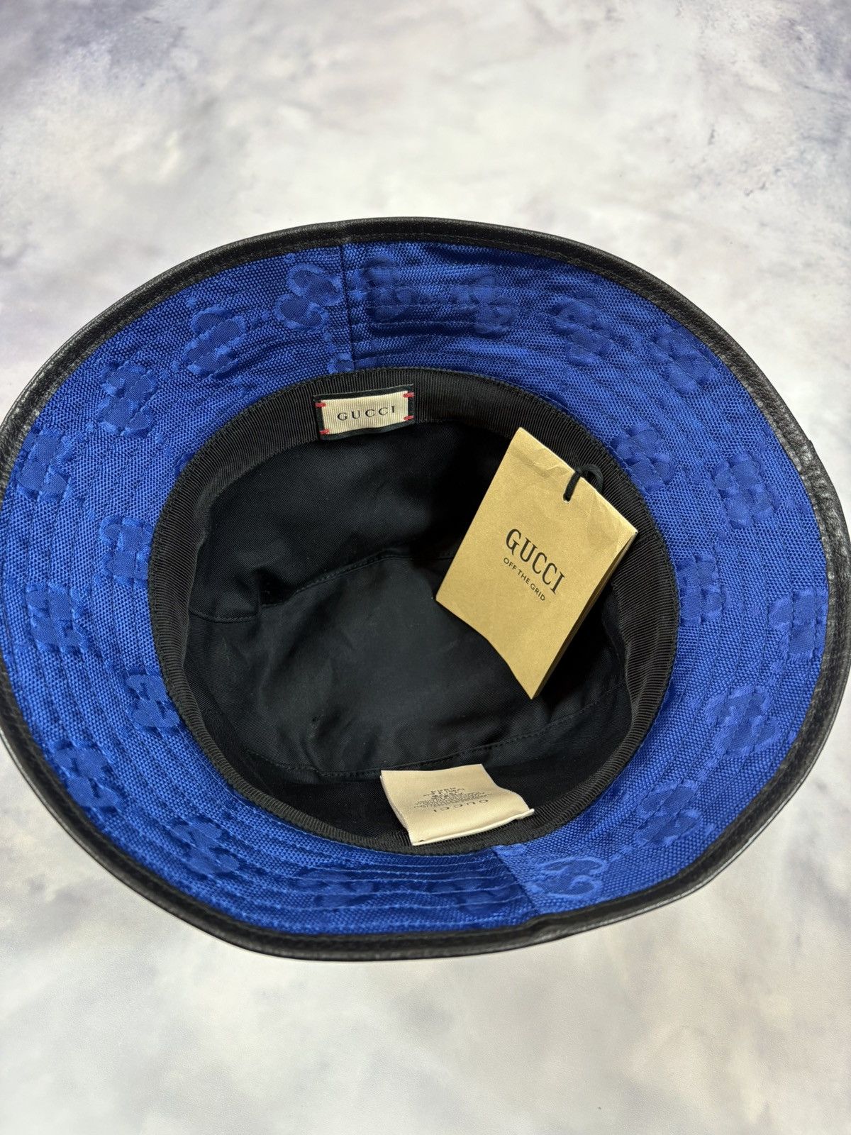 Gucci GUCCI Off The Grid Monogram Bucket Hat Size ONE SIZE - 3 Thumbnail