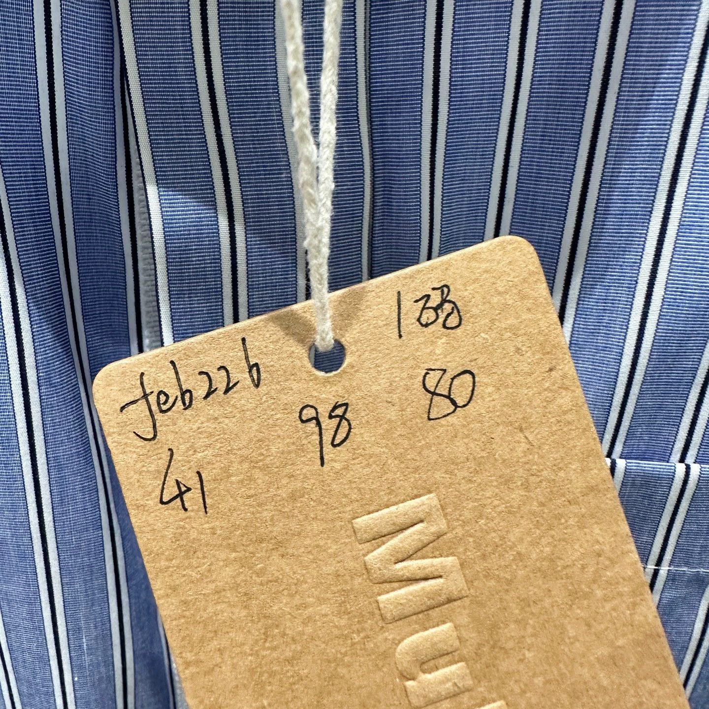 Sacai Sacai feb226 colorblock pkt striped Twill Dreaa SS cotton Size S / US 4 / IT 40 - 5 Thumbnail