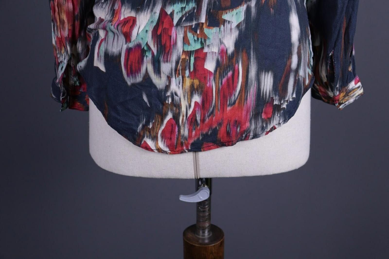 Designer Emily Van Den Bergh Multicolor Henley Shirt Size 36 / S Size M / US 6-8 / IT 42-44 - 9 Thumbnail