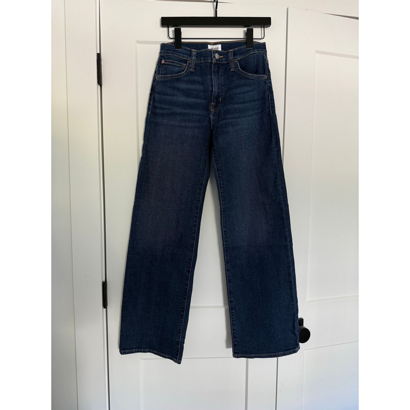 Hudson $195 New Hudson Rosalie High Waist Wide Leg Jeans - 26 Size 26" / US 2 / IT 38 - 8 Thumbnail