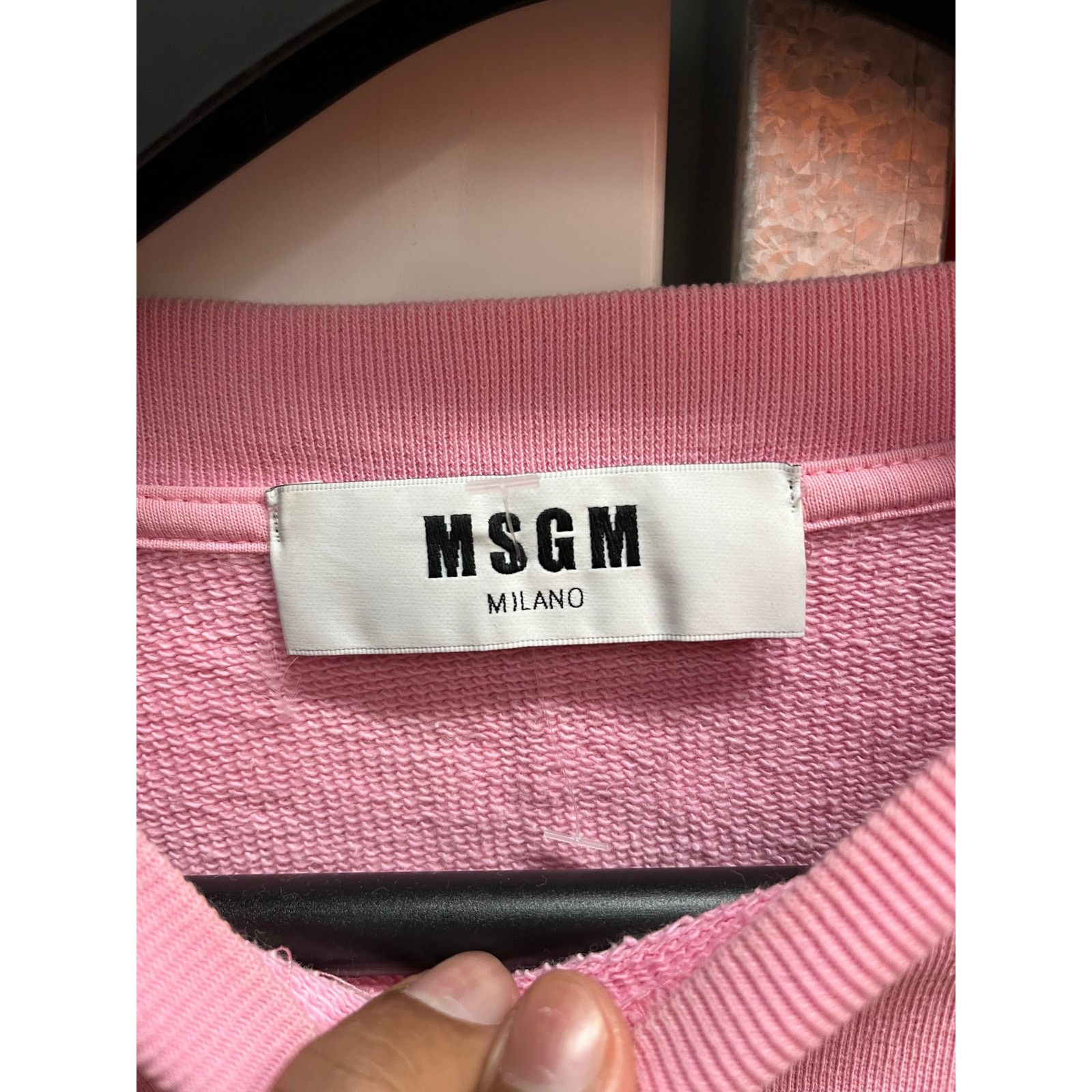MSGM MSGM Milano - Dream Cotton Sweater / XS / Pink Size XS / US 0-2 / IT 36-38 - 5 Thumbnail