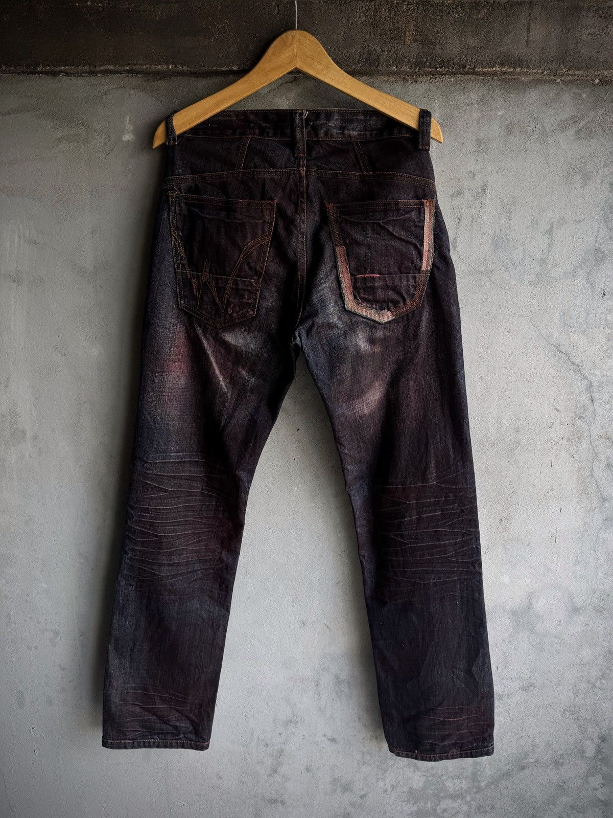 Robins Jeans Robin Jeans Prisoner Mudwash Styled Denim Jeans Size US 31 - 2 Thumbnail