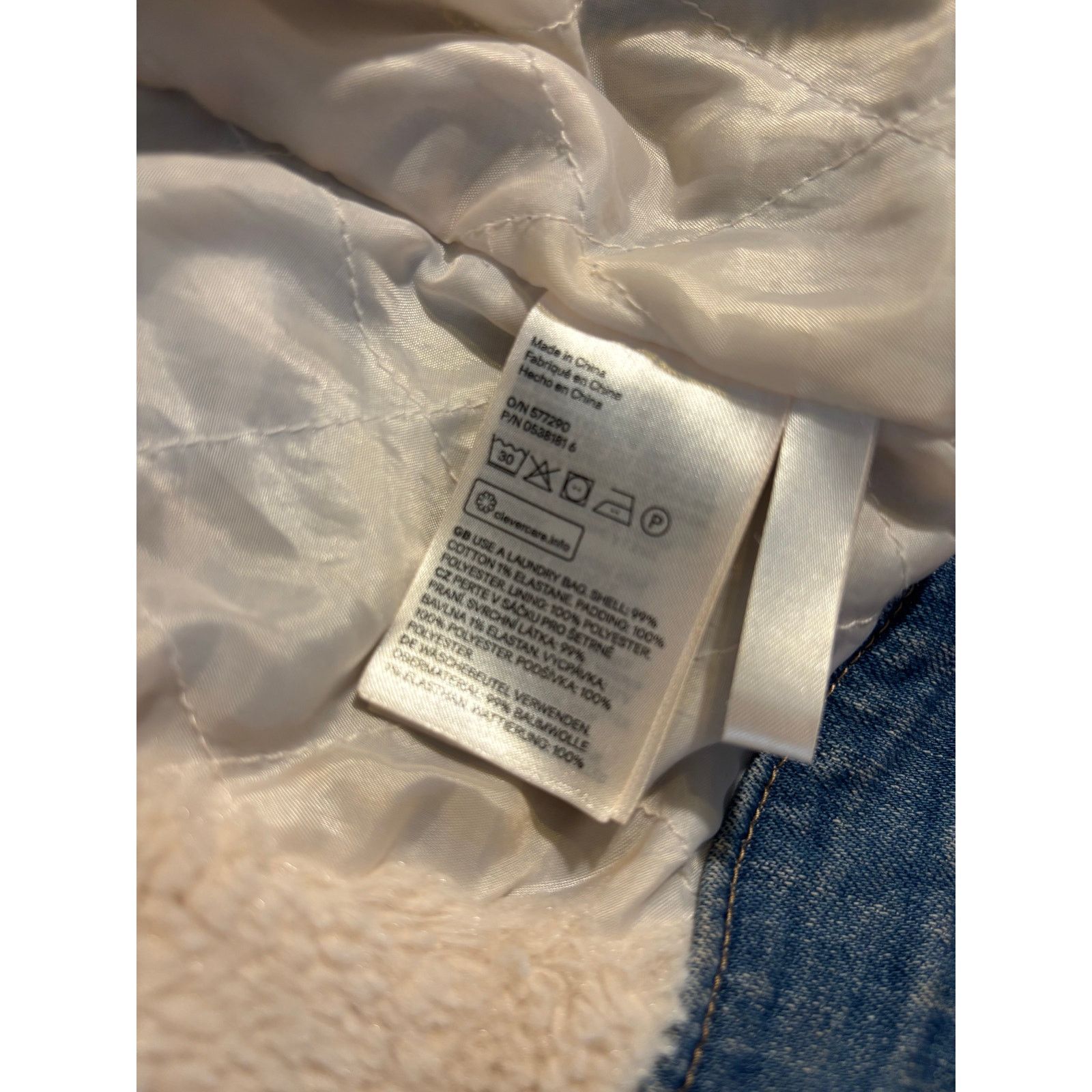 The Unbranded Brand Denim Light-Wash Youth Jacket 12-13Y (Adult Small) Size S / US 4 / IT 40 - 5 Thumbnail