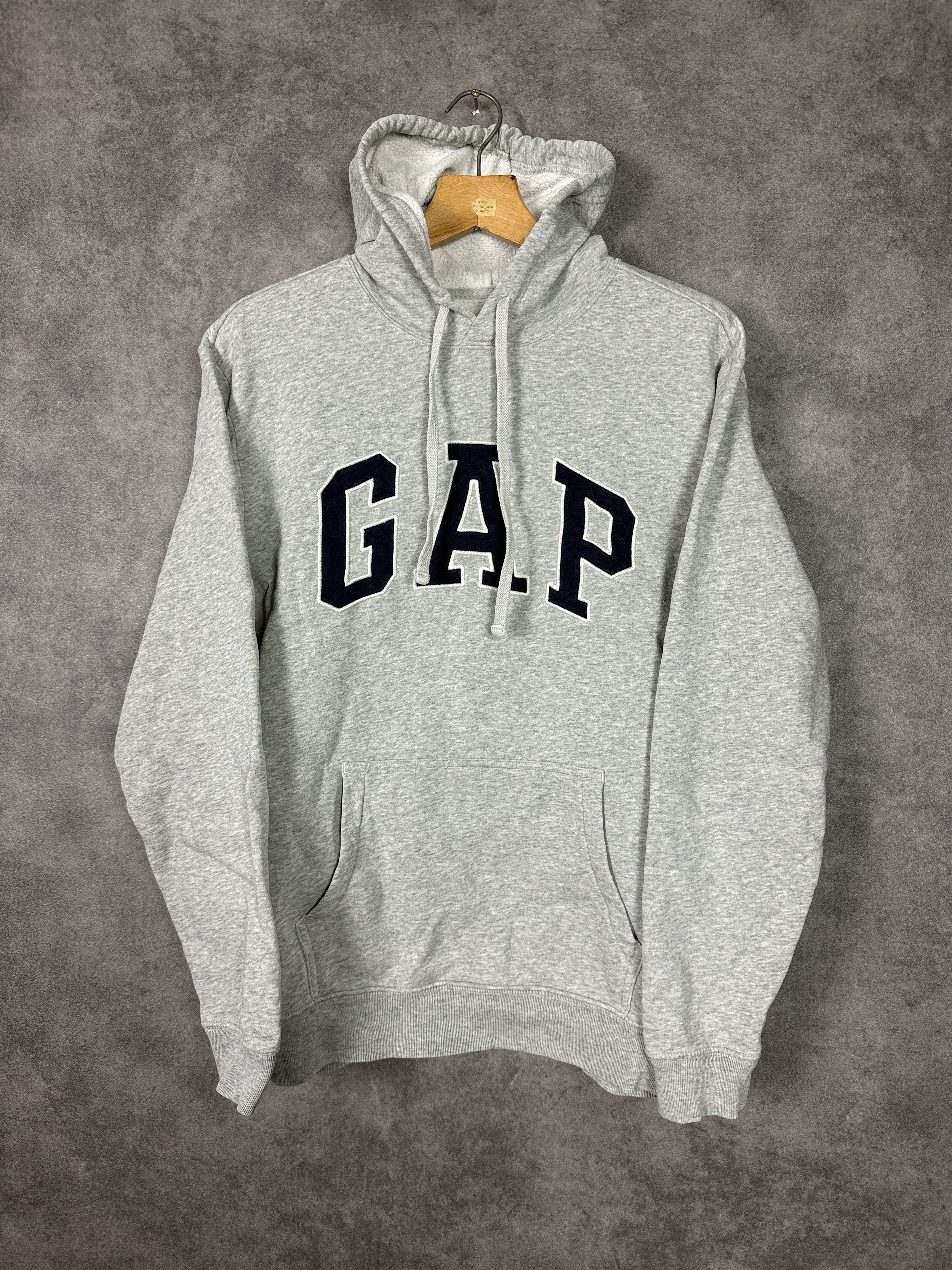 Gap GAP grey hoodie big logo embroidered spellout college hoodie Size US M / EU 48-50 / 2 - 1 Thumbnail