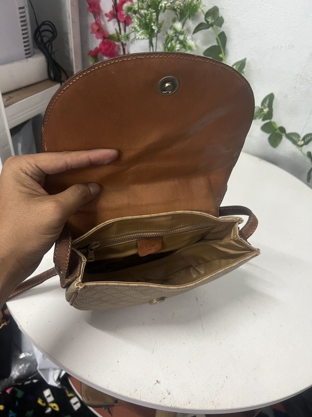Celine × Vintage Vintage 90s Celine Shoulder Size ONE SIZE - 7 Thumbnail