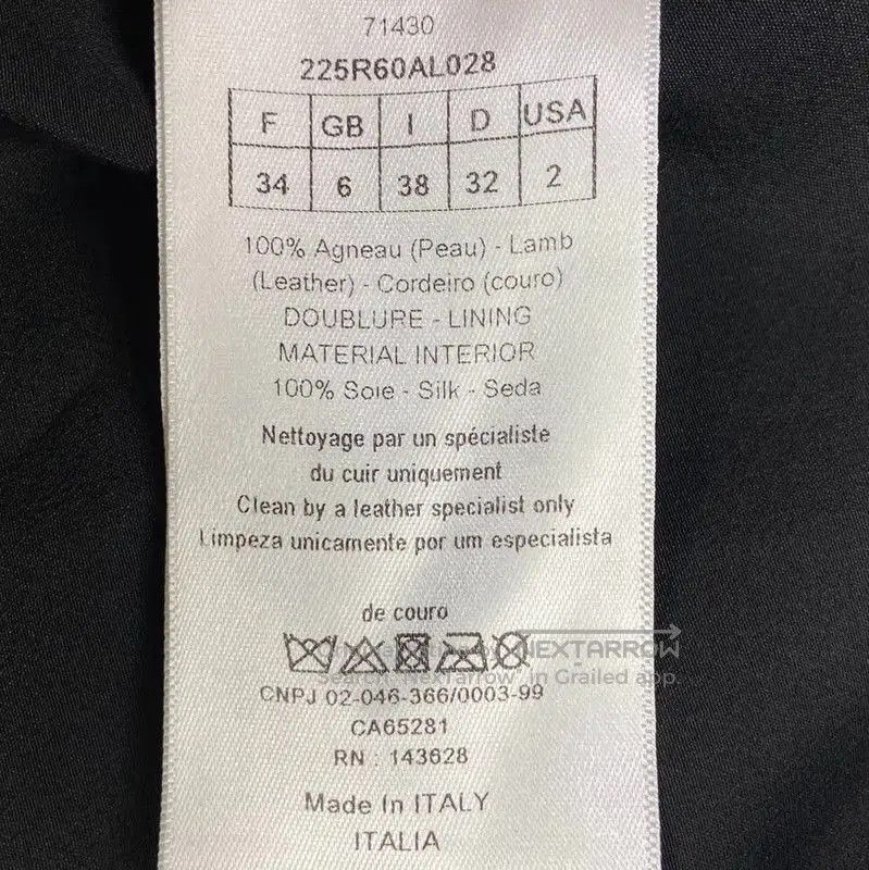Dior Dior Cream Leather Women's Dress Size S . Size S / US 4 / IT 40 - 5 Thumbnail