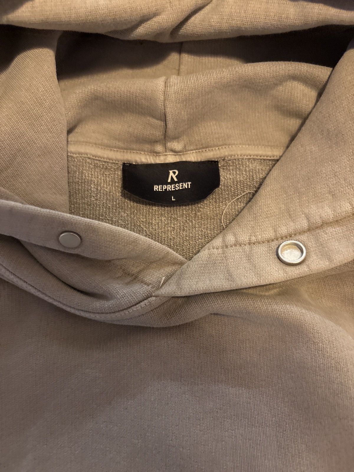Represent Clo. Represent Patron of the Club Hoodie in Mudstone Size US L / EU 52-54 / 3 - 6 Thumbnail