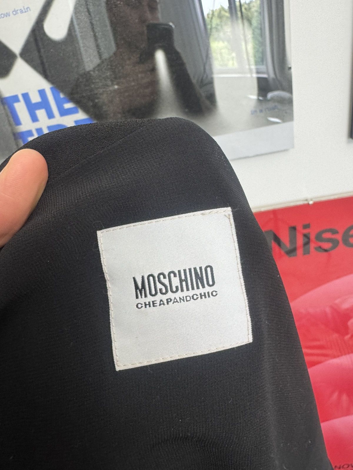Moschino Women's MOSCHINO CHEAP AND CHIC Blazer Jacket Rare Casual Size XL / US 12-14 / IT 48-50 - 4 Thumbnail