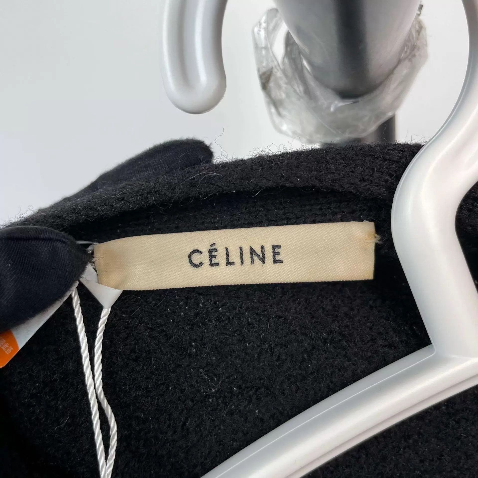 Celine Celine knit cardigan XS black and red Size XS / US 0-2 / IT 36-38 - 3 Thumbnail