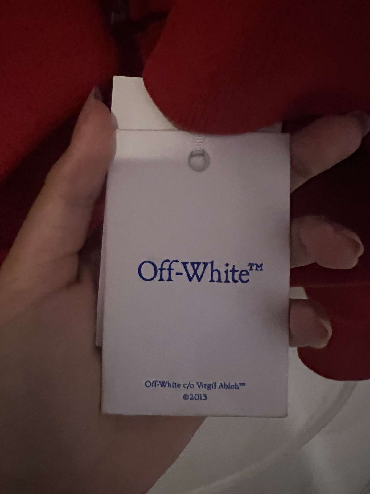 Off-White Off-White red scorpion patch hoodie Size US S / EU 44-46 / 1 - 5 Thumbnail