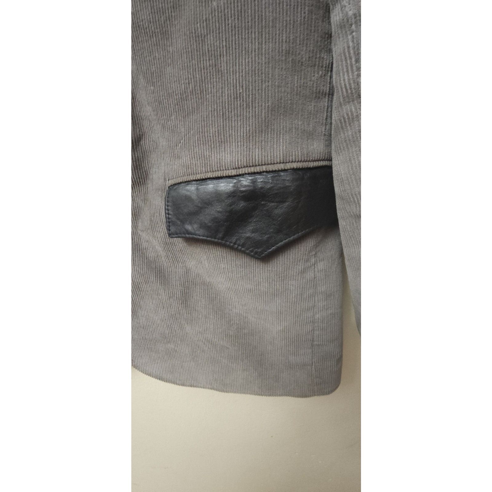 Other Vintage USA Pioneer Wear Corduroy & Leather Western 42L Size US XS / EU 42 / 0 - 5 Thumbnail