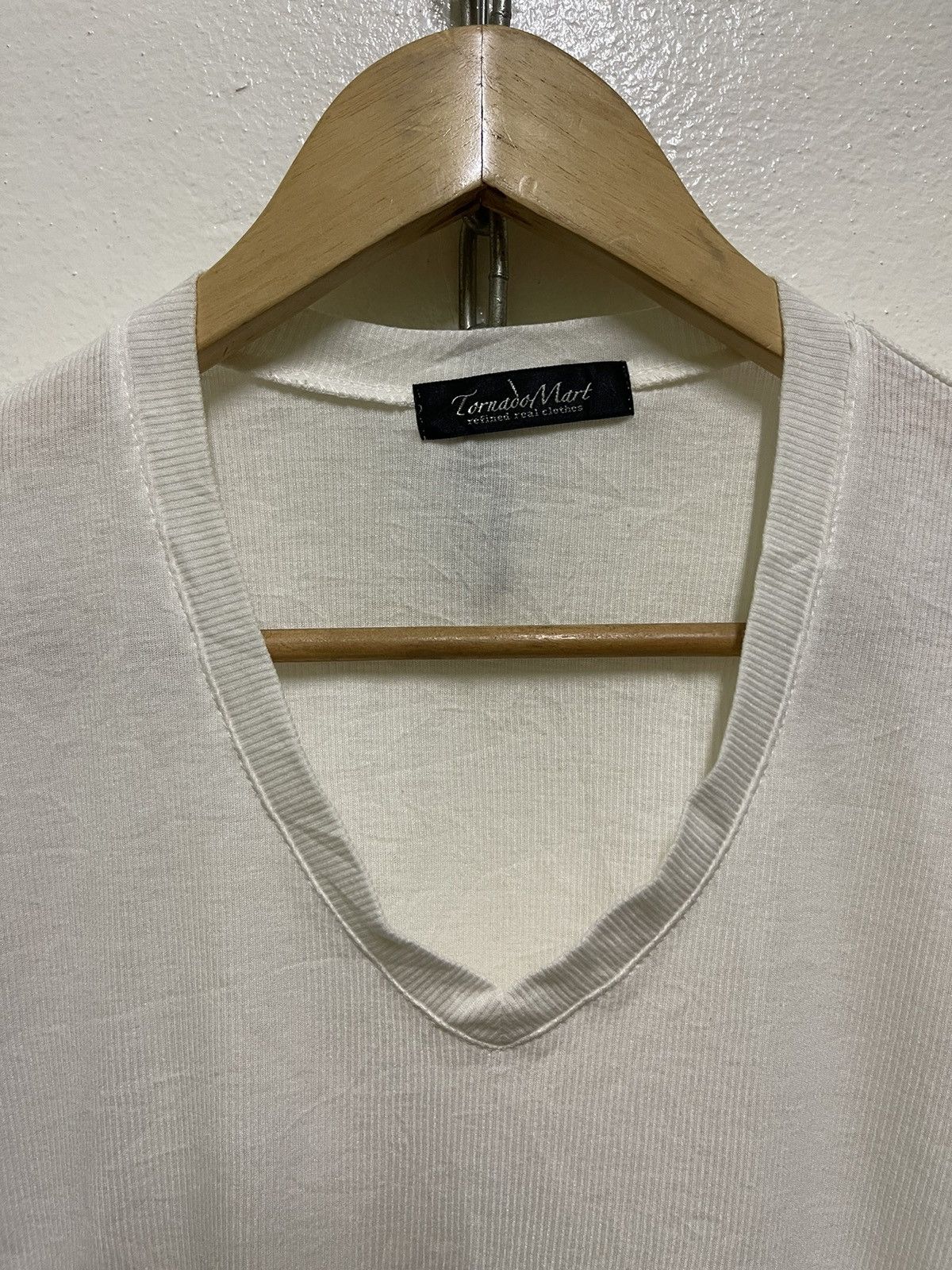 Japanese Brand × Tornado Mart Tornado Mart V Neck T Shirt Japan Size US L / EU 52-54 / 3 - 6 Thumbnail