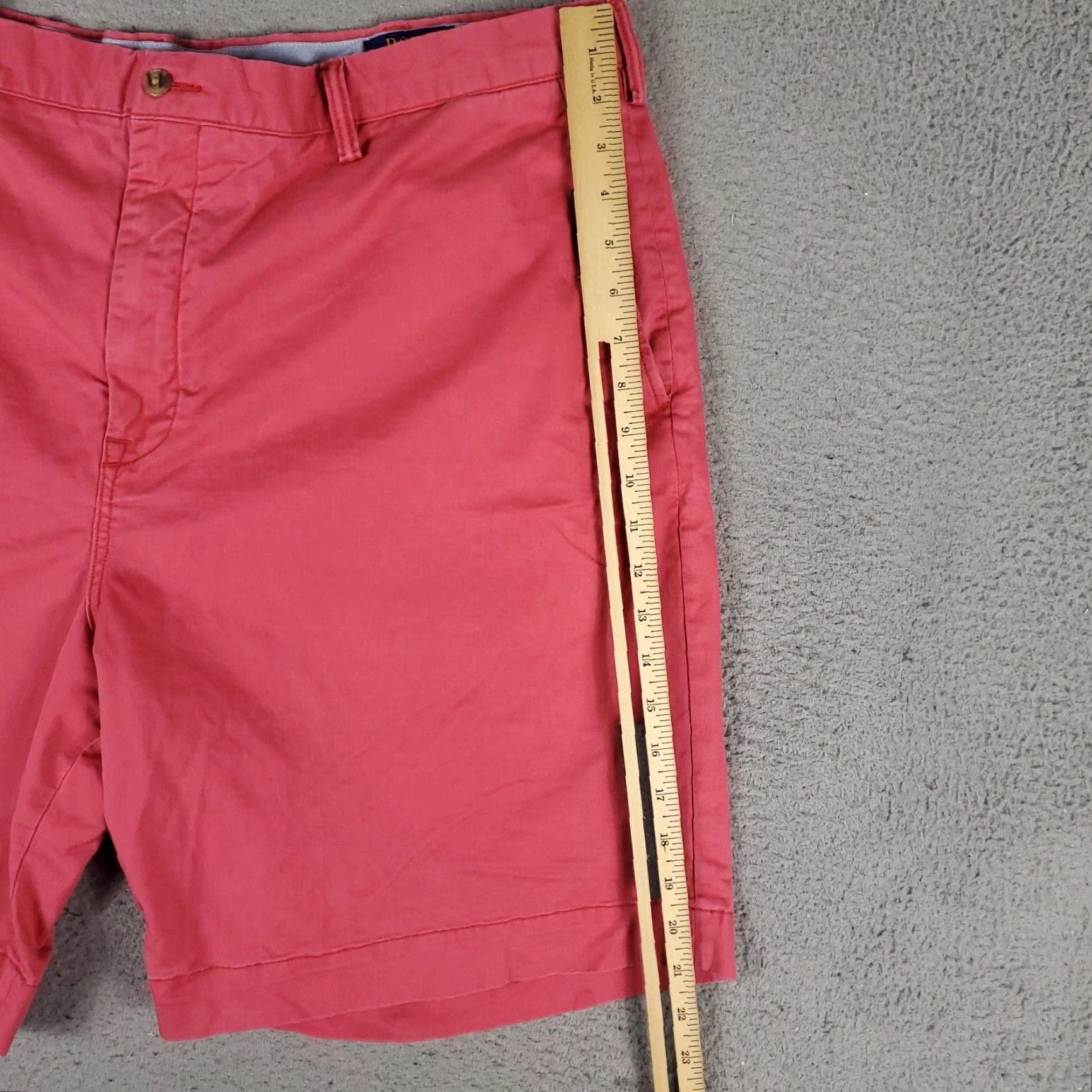 Ralph Lauren Ralph Lauren Chino Shorts Mens Size 42 Red Pony Logo Regular Fit Flat Front Cotton Size US 42 / EU 58 - 4 Thumbnail