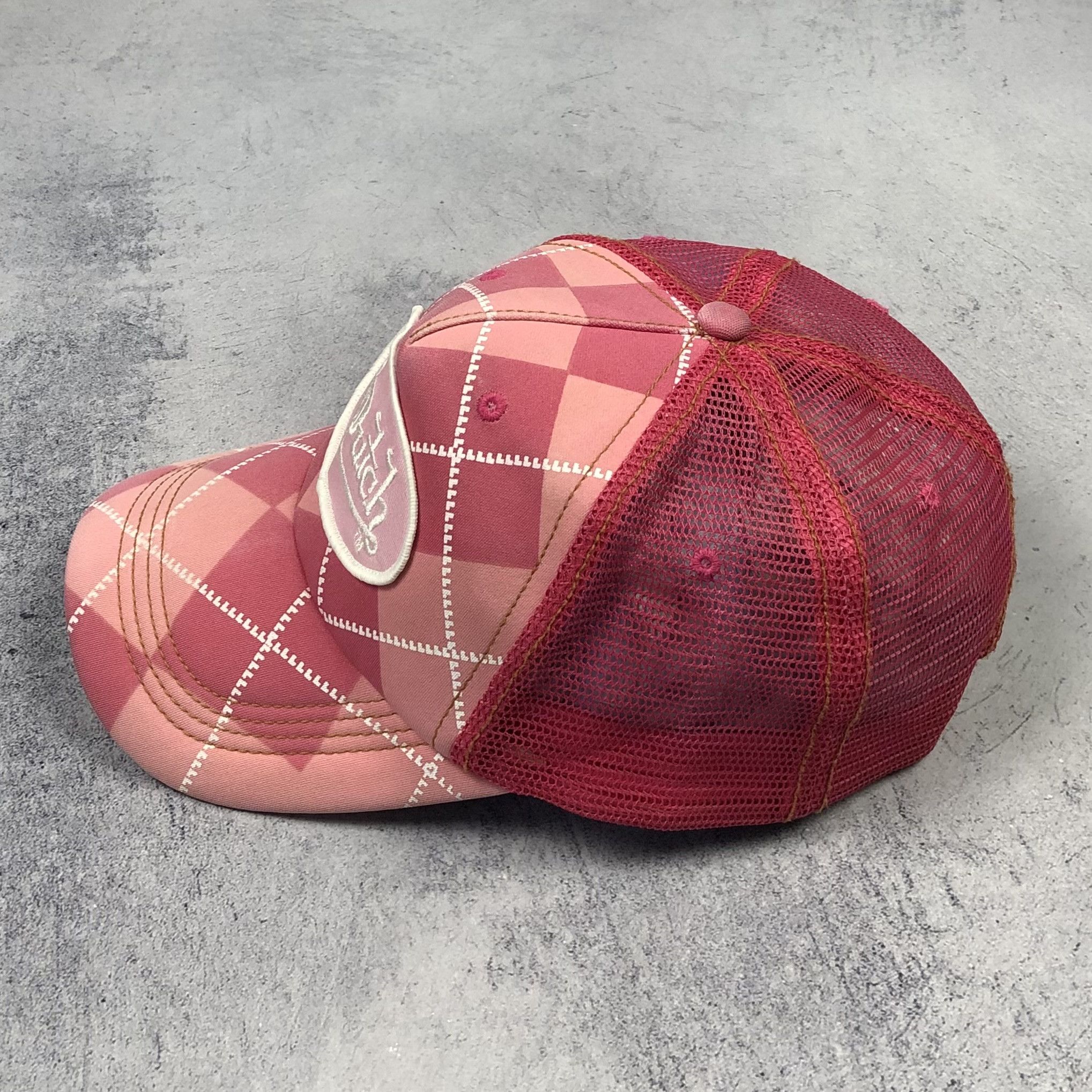 Von Dutch Y2K Von Dutch Plaid Trucker Cap Size ONE SIZE - 4 Thumbnail