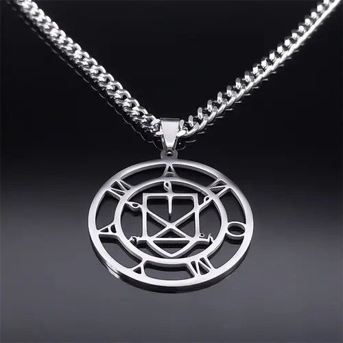 Other Sigil of Amaymon Lucifer Pendant Charms Stainless Necklace Size ONE SIZE - 2 Thumbnail