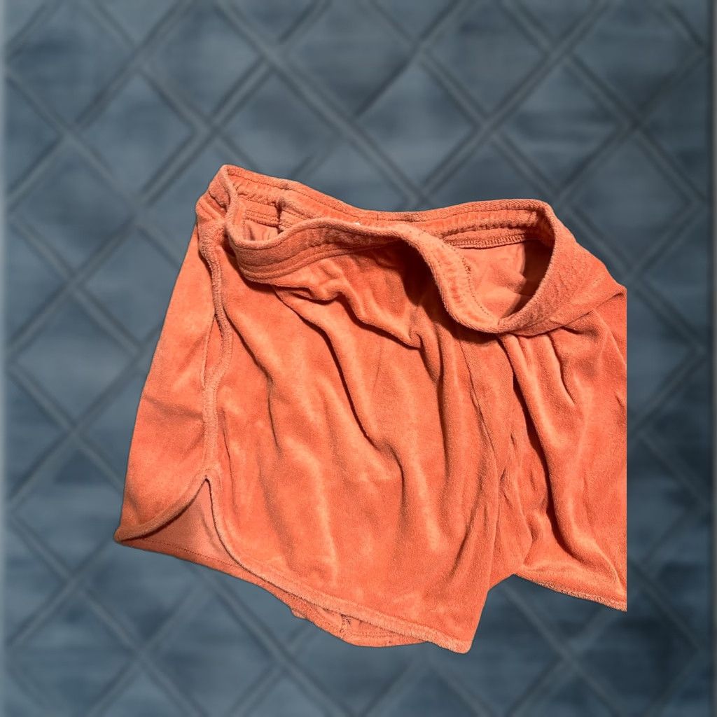 American Eagle Outfitters American Eagle Outfitters Womens Orange Velour Solid Shorts L Regular Orange Velour American Eagle Outfitters Womens Shorts L Orange Velour 90s? Size 36" / US 14 / IT 50 - 1 Thumbnail