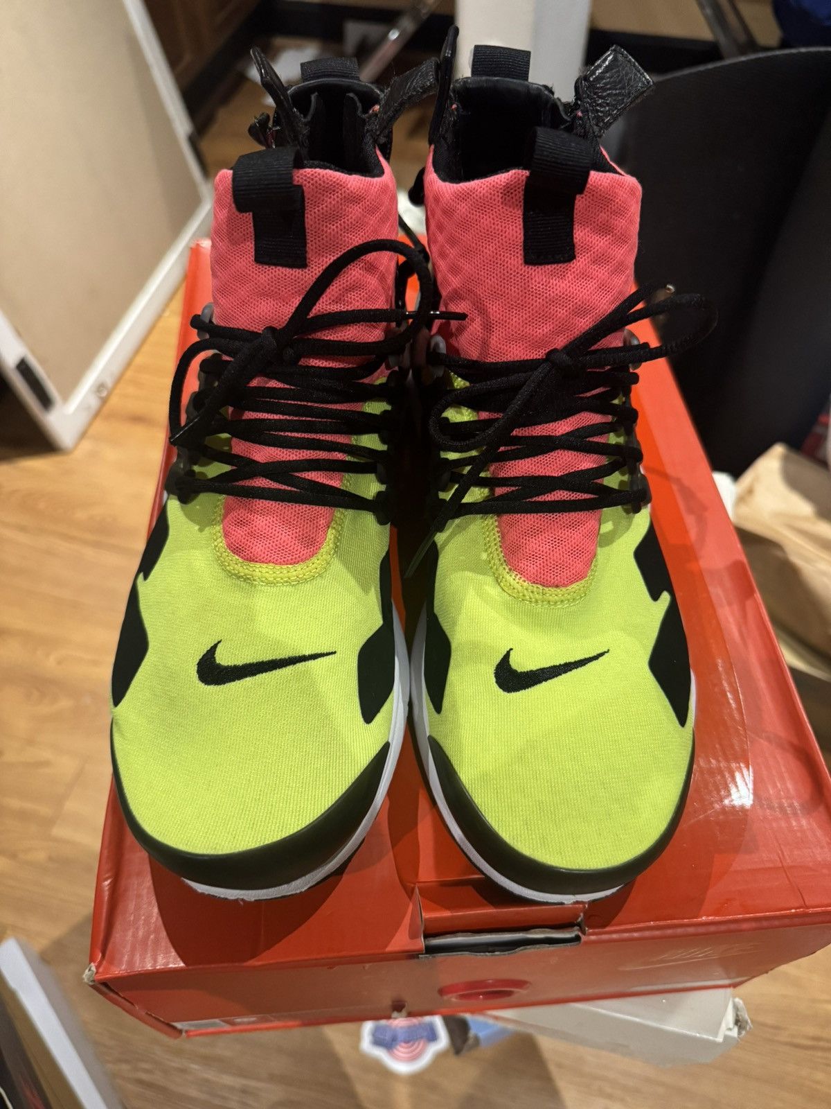 Acronym × Nike AIR PRESTO MID ACRONYM VOLT Size US 8 / EU 41 - 1 Thumbnail