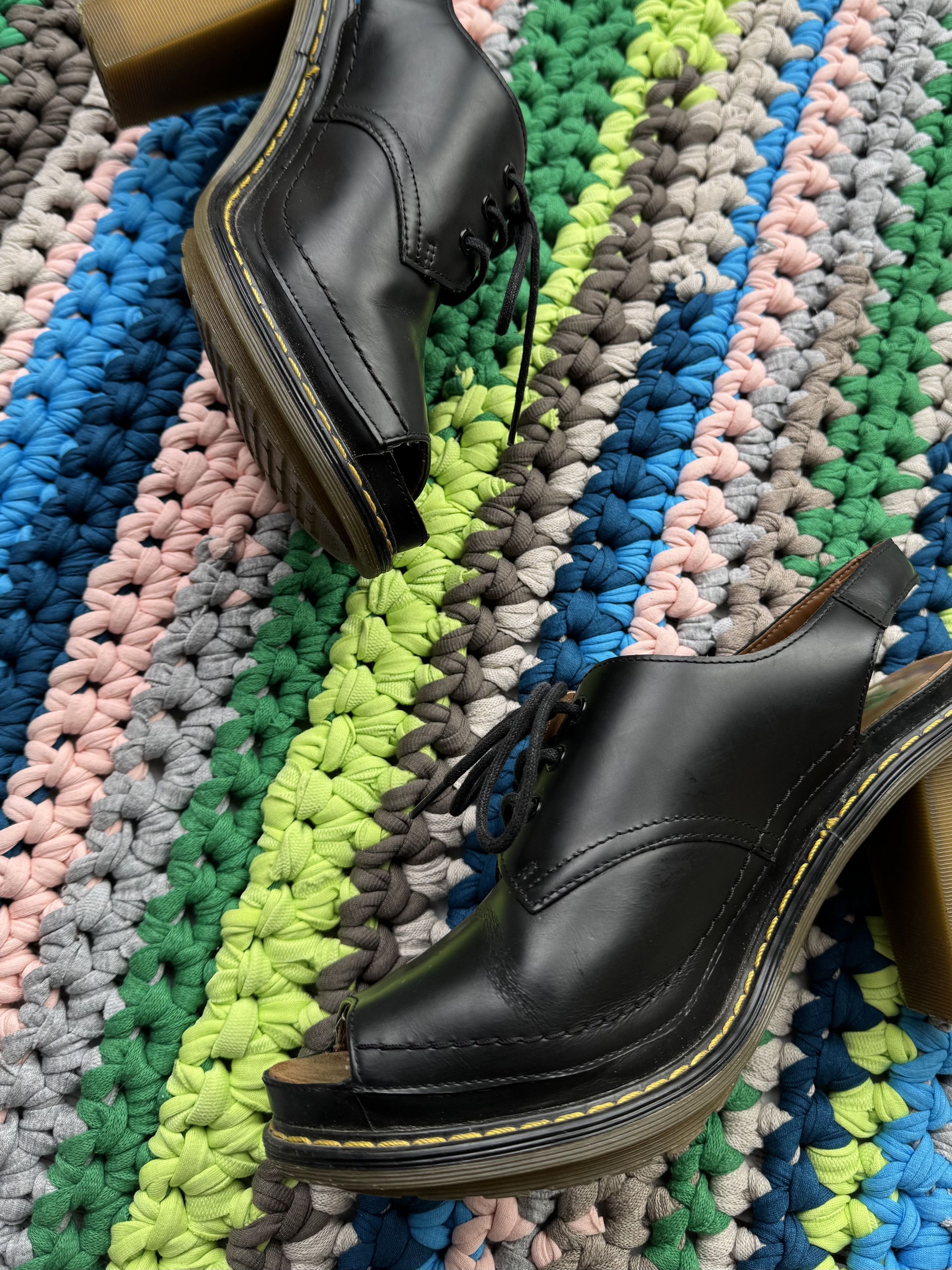 Dr. Martens Dr. Martens Vintage Leather Heels (V38)(D10) Size US 7.5 / IT 37.5 - 4 Thumbnail