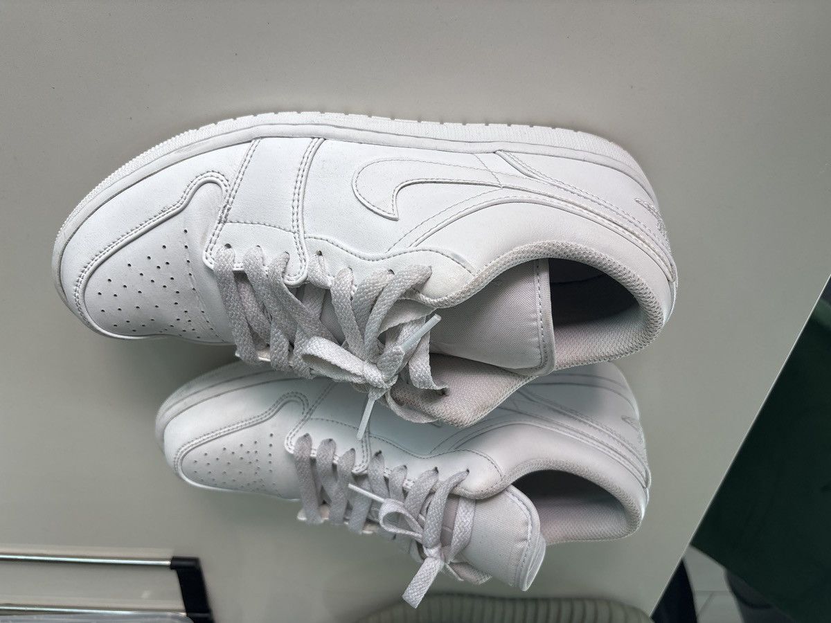 Nike Nike Air Jordan 1 White Size 10 Barely Worn Size US 10 / EU 43 - 6 Thumbnail