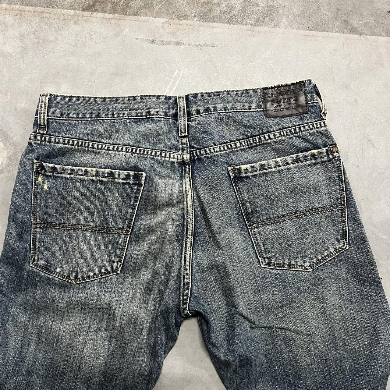 Japanese Brand × Vintage Vintage Y2K Faded Medium Wash Denim Jeans! Size US 34 / EU 50 - 7 Thumbnail