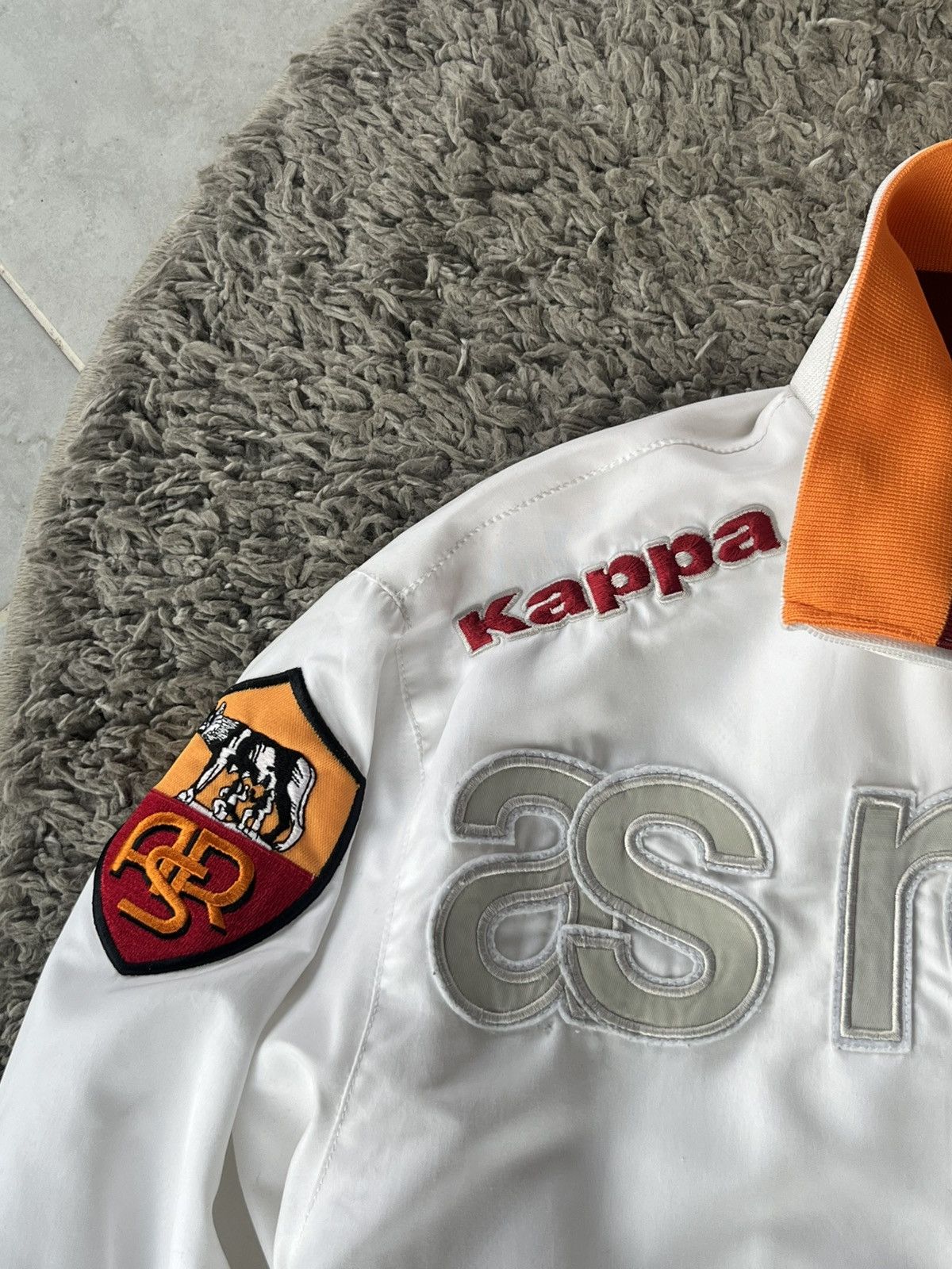 Kappa Vintage Nylon Zip Kappa Soccer football team FC.Roma Y2K Size US S / EU 44-46 / 1 - 5 Thumbnail