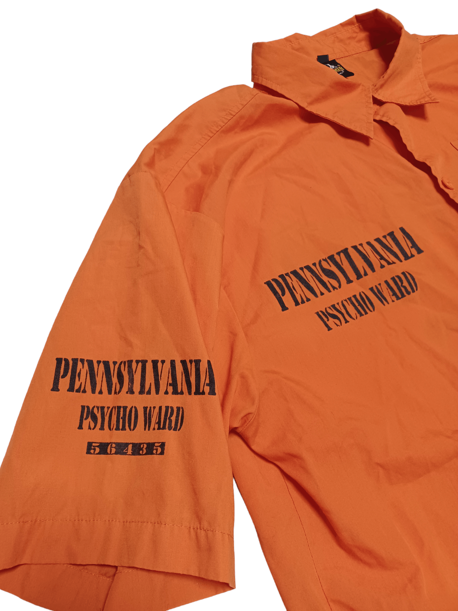 Japanese Brand THE PRISONER UNIFORM PENNSYLVANIA PSYCHO YARD SHIRT Size US XL / EU 56 / 4 - 4 Thumbnail