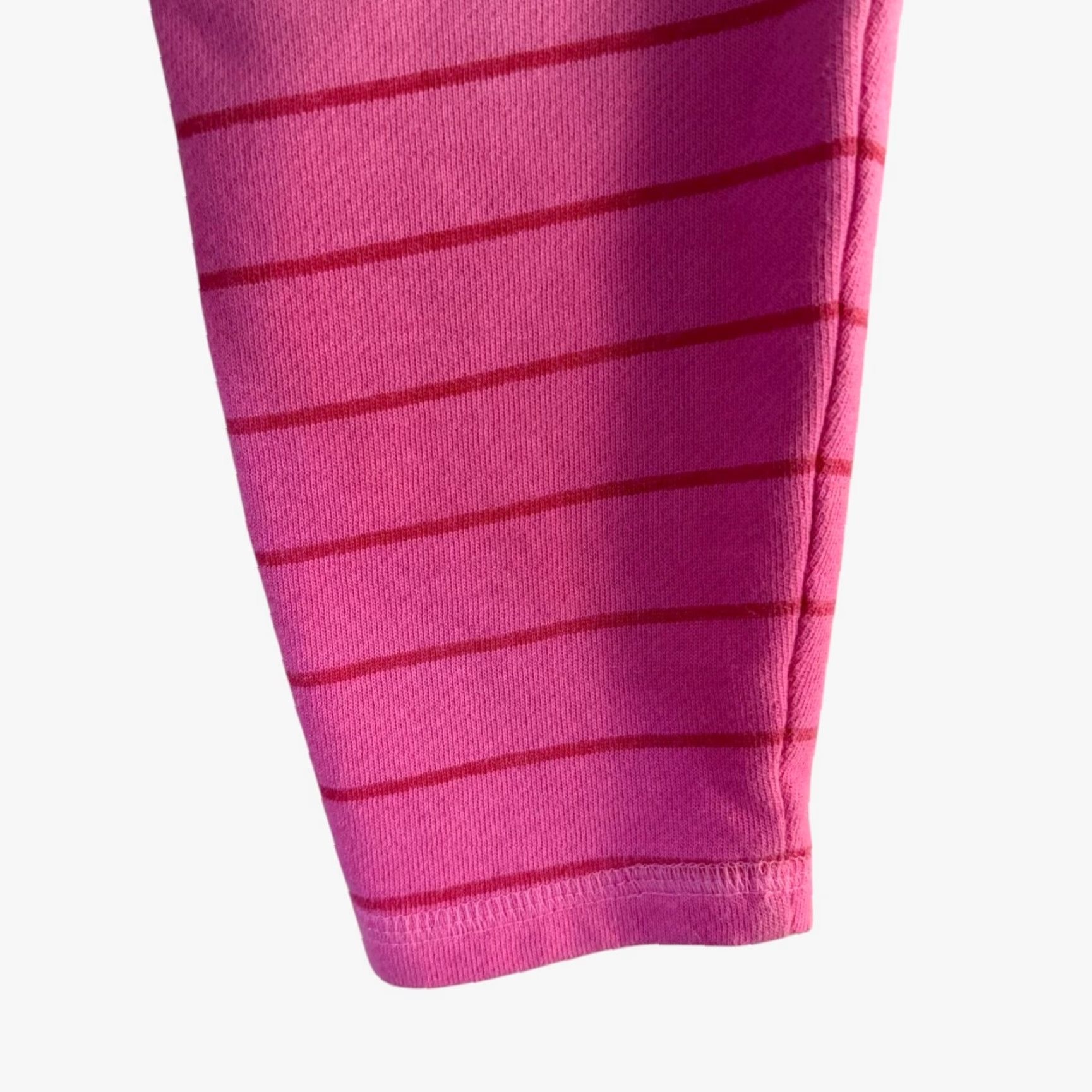 Talbots T By Talbots Striped Sweatshirt Half Zip Pink Ombre Petite Medium Womens Pullover Mock Neck Zippered Casual Activewear Size M / US 6-8 / IT 42-44 - 7 Thumbnail
