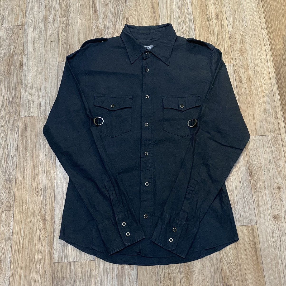 Issey Miyake 2000s Tete Homme By Issey Miyake Shirts Button Ups Size US M / EU 48-50 / 2 - 3 Thumbnail