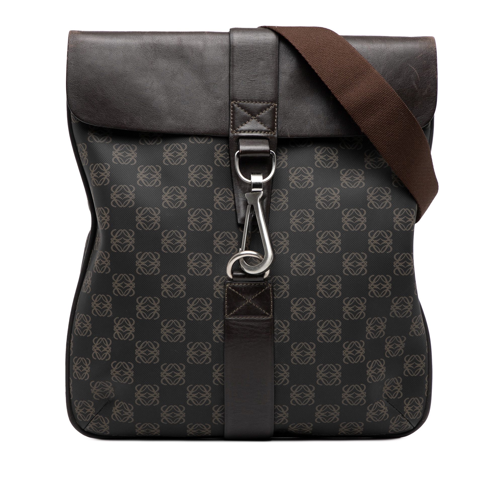 Loewe LOEWE Anagram Coated Canvas Crossbody Size ONE SIZE - 1 Thumbnail