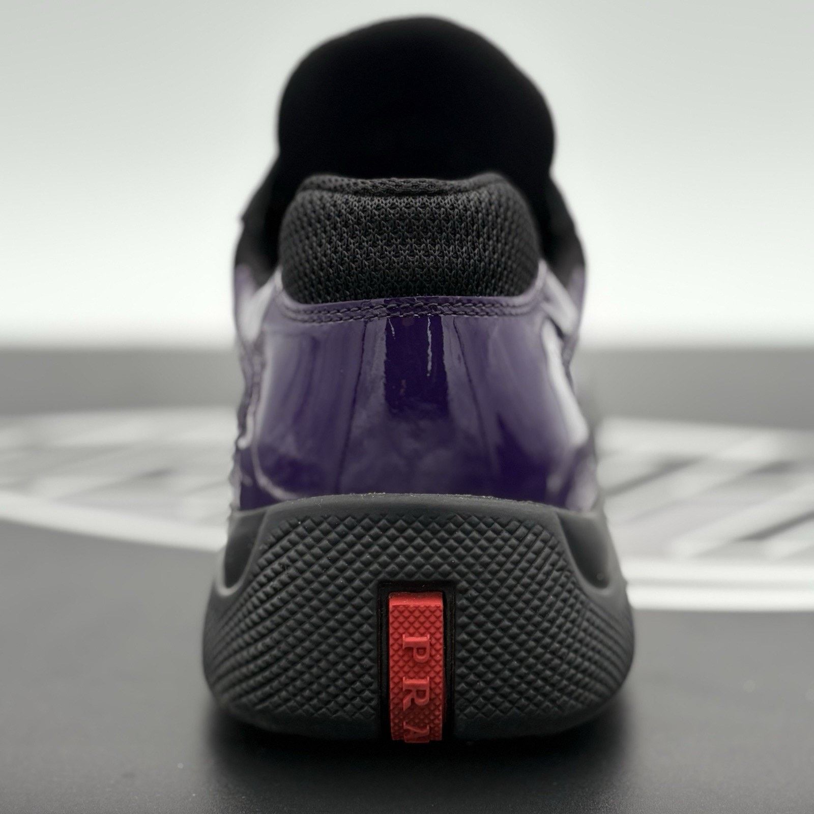 Prada Prada Americas Cup ' Violet Black ' | SUPER CLEAN! Size US 9 / EU 42 - 3 Thumbnail