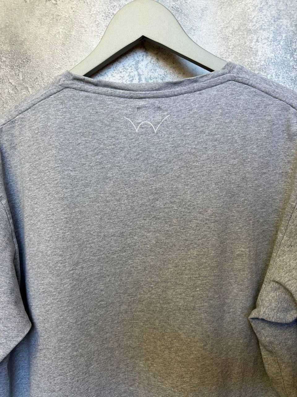 Edwin Edwin Japan Pocket Logo Long Sleeve T-Shirt Gray Crew Neck Size US XL / EU 56 / 4 - 7 Thumbnail