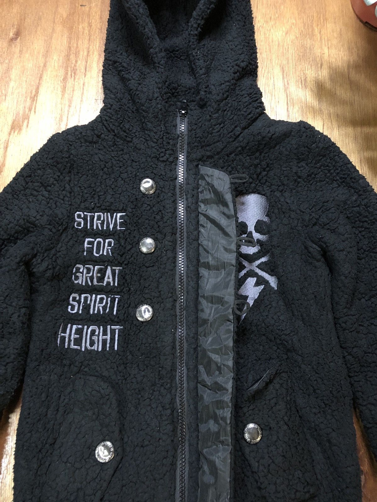 Japanese Brand × Seditionaries Ghost Of Harlem Fur Zipper Hoodie Jacket Size US XS / EU 42 / 0 - 12 Thumbnail