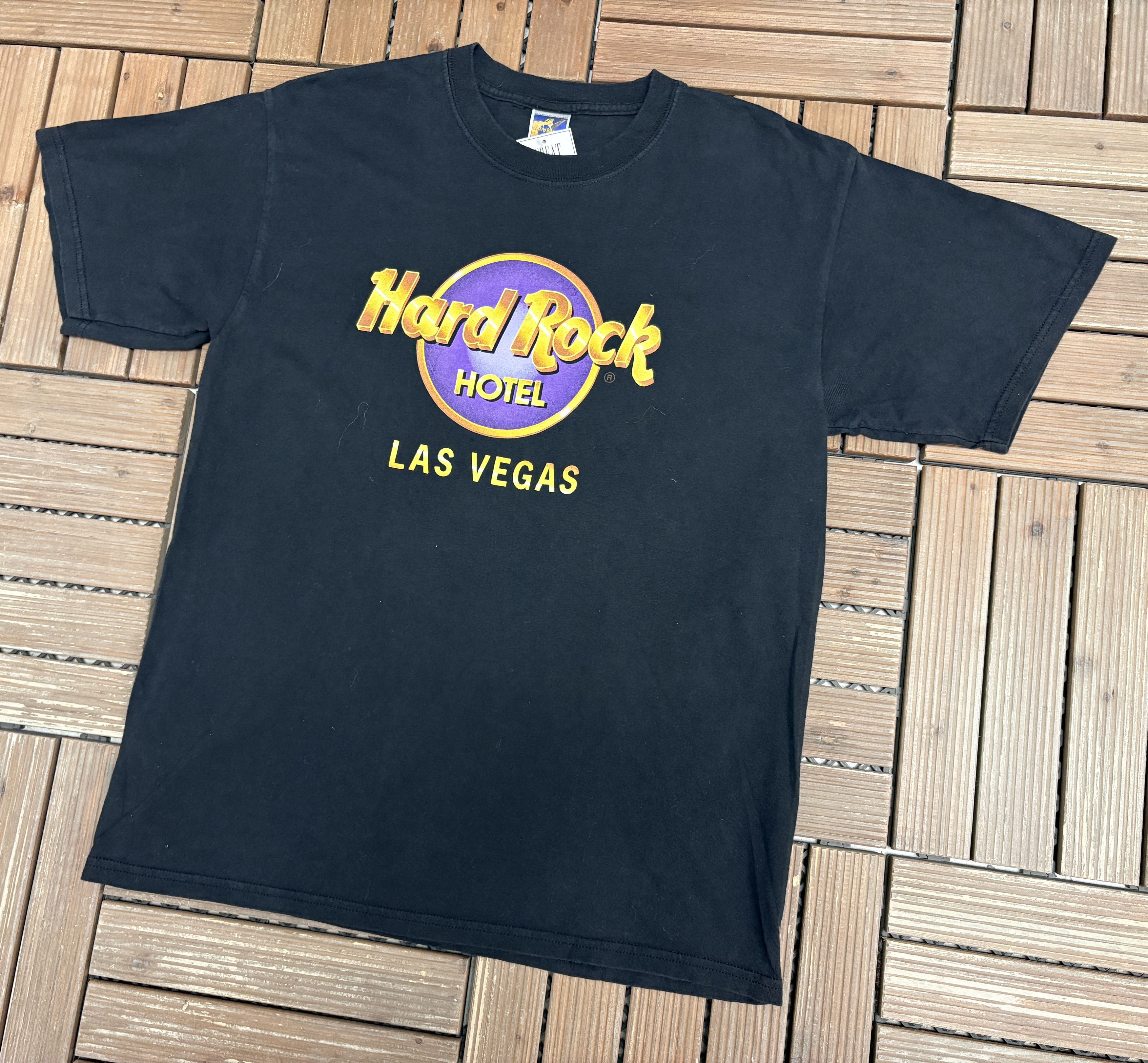 Vintage Hard Rock Hotel Las Vegas Vintage T-Shirt Tee Size US L / EU 52-54 / 3 - 3 Thumbnail