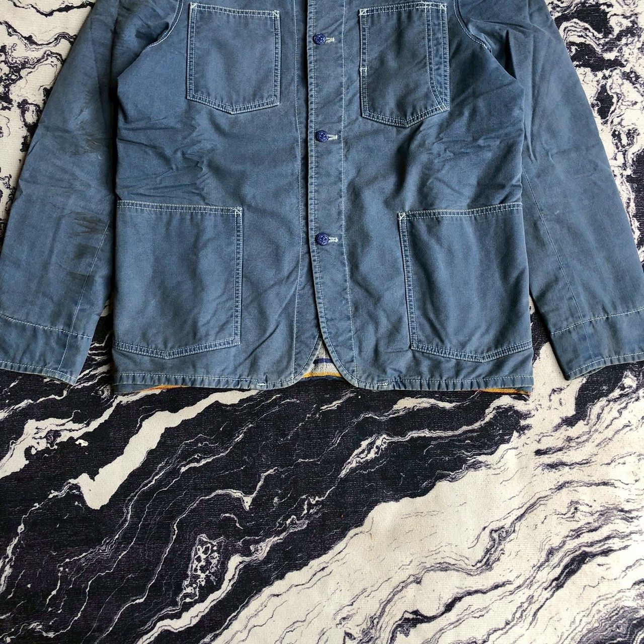 Levi's Made & Crafted Levi’s Made & Crafted Blue Work Jacket Size US M / EU 48-50 / 2 - 4 Thumbnail