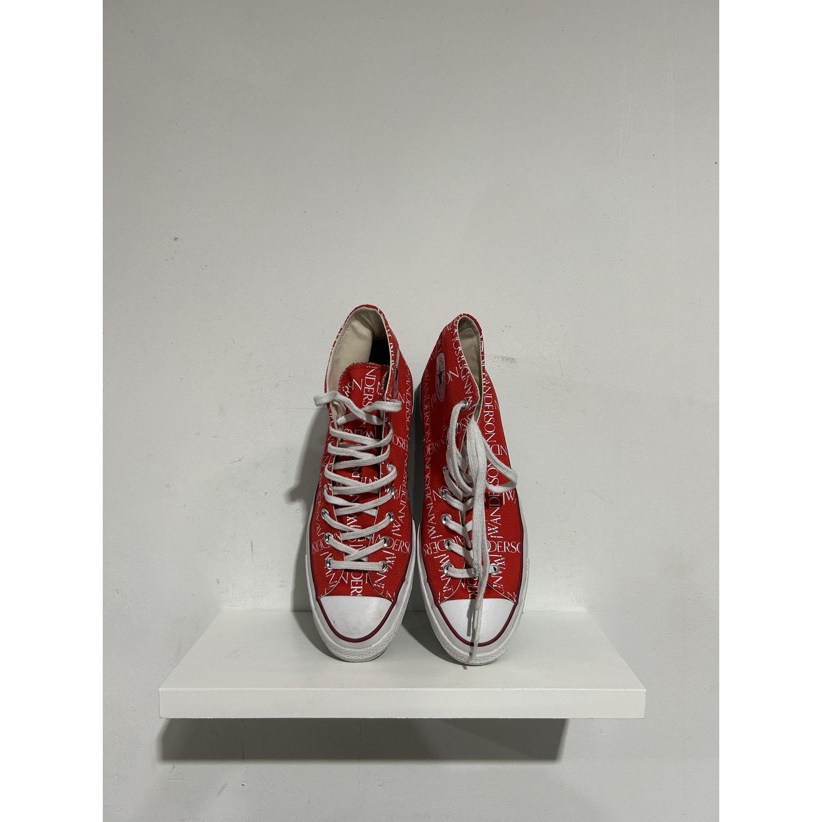Converse CONVERSE HIGH JW ANDERSON RED SIZE 10 PREOWNED Size US 10 / EU 43 - 5 Thumbnail