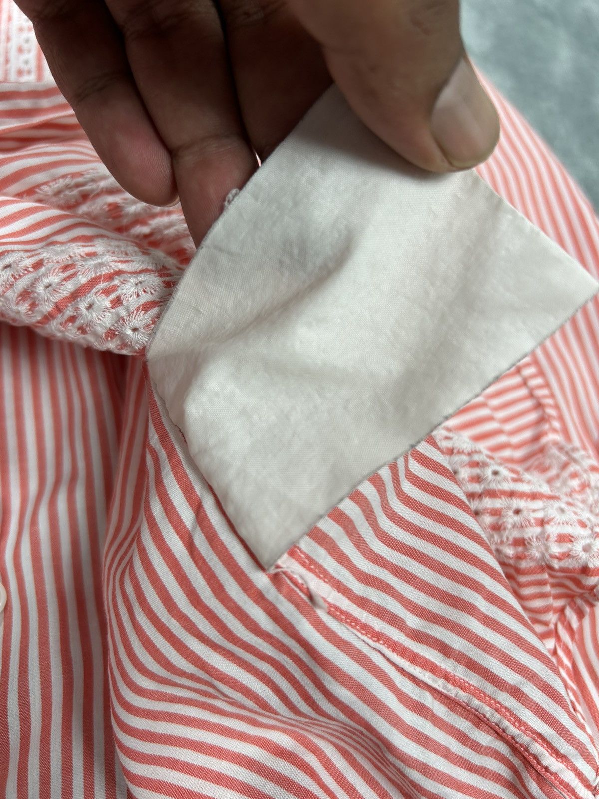 Comme des Garcons SHIRT Comme des Garcons Shirt Strip Button up Size US M / EU 48-50 / 2 - 9 Thumbnail