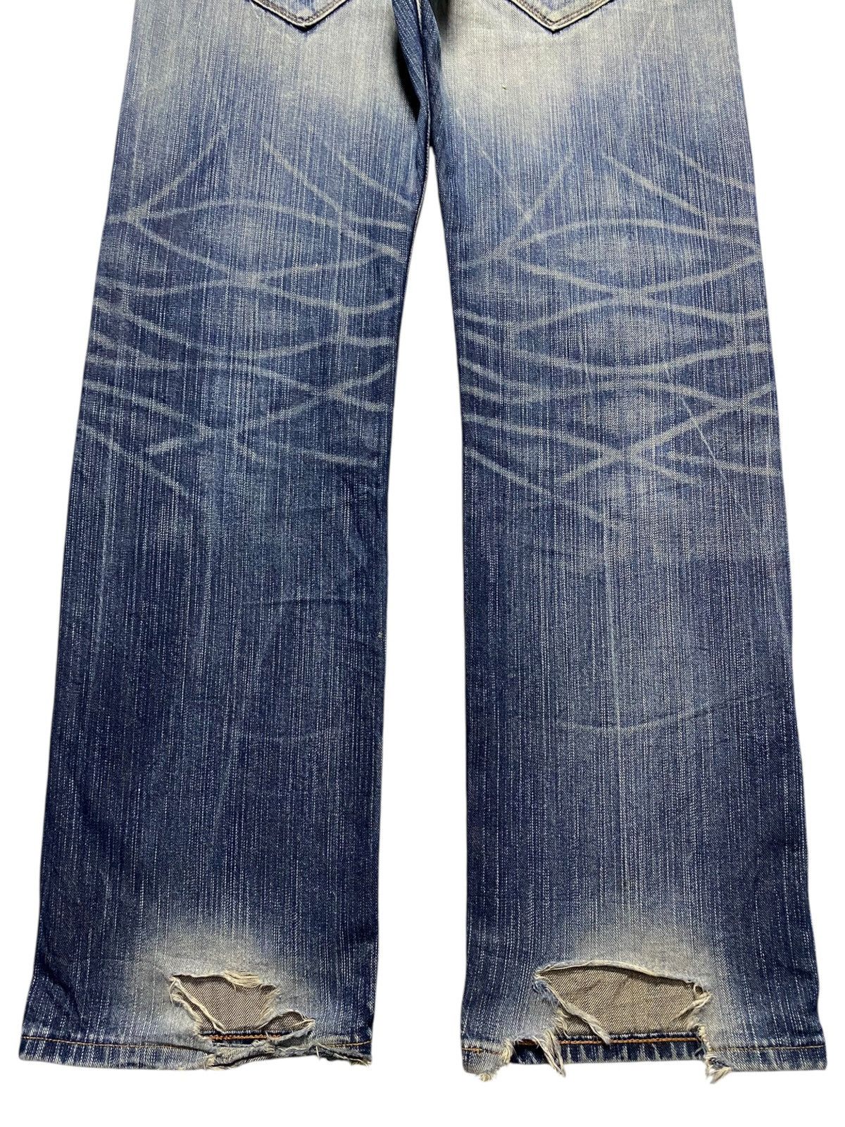 Edwin Japanese Brand Edwin XVS Double Waist Rare Style Jeans Size US 32 / EU 48 - 6 Thumbnail
