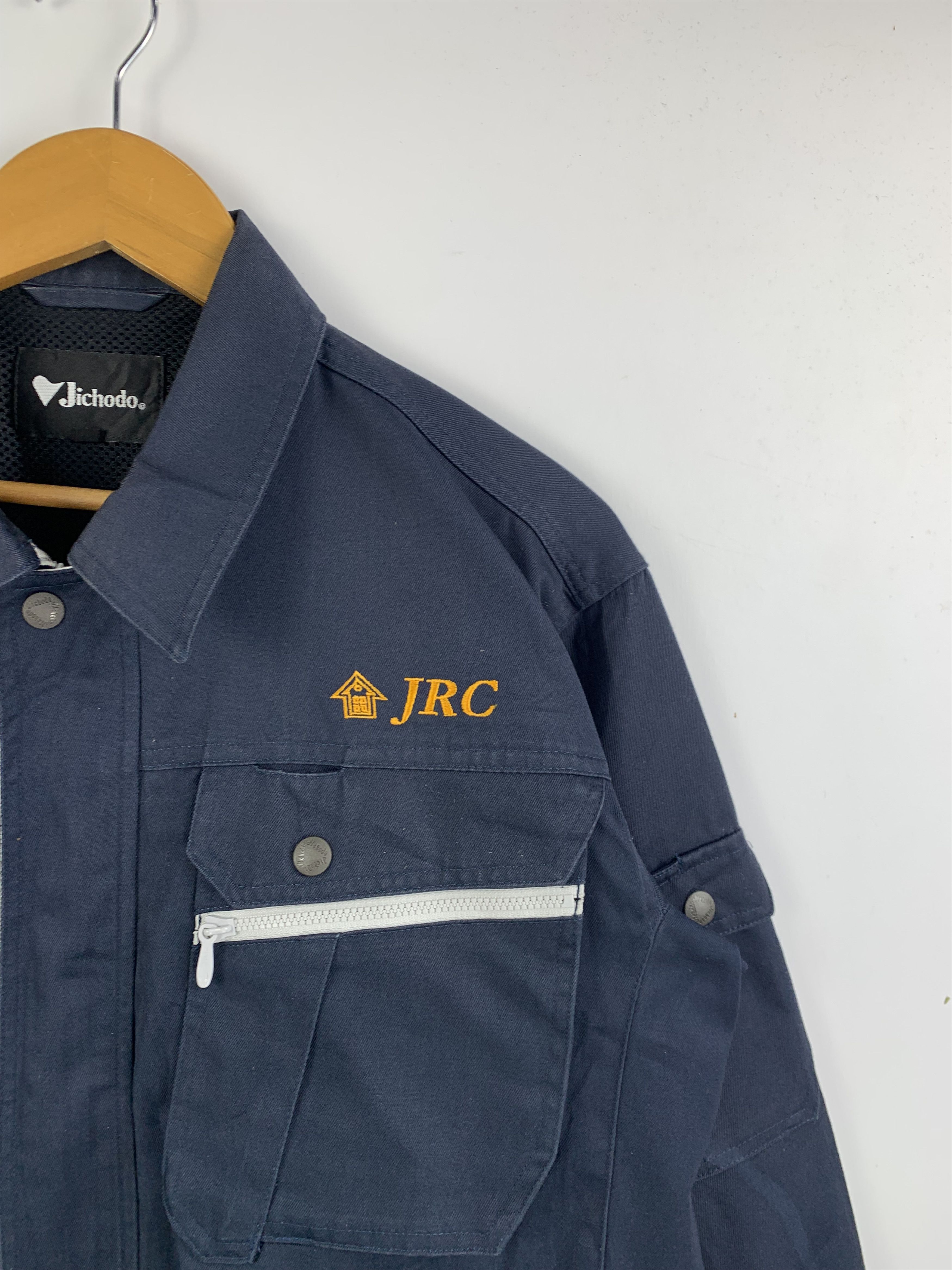 Japanese Brand Vintage Japanese Jichodo Brand Worker Denim Jacket Size US M / EU 48-50 / 2 - 12 Thumbnail