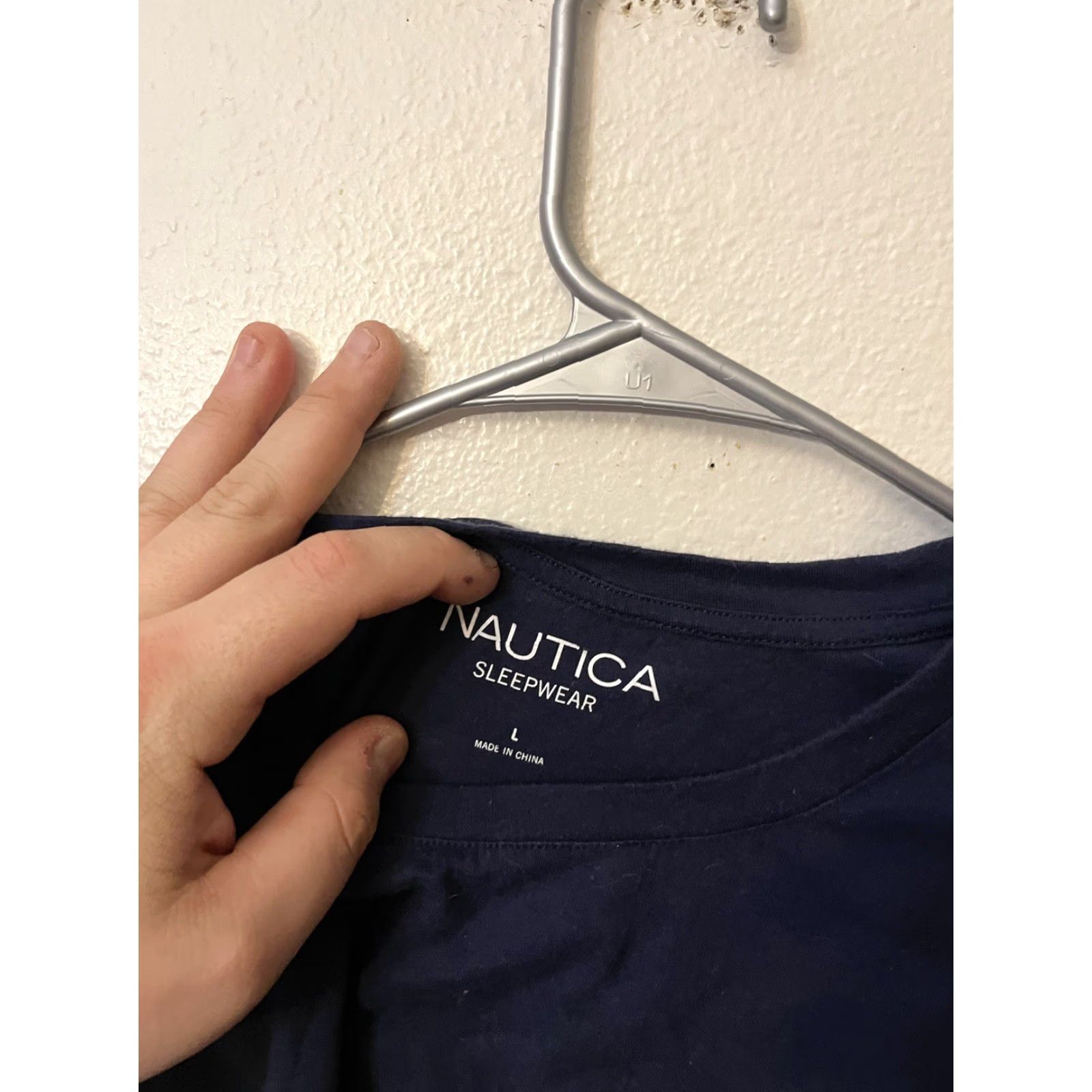 Nautica Nautica Performance T-Shirts Shirt Men L Blue Short Sleeve Crew Neck Solid 95/5 Cotton-Blend Logo Navy Vintage: No, etc. Size US L / EU 52-54 / 3 - 3 Thumbnail