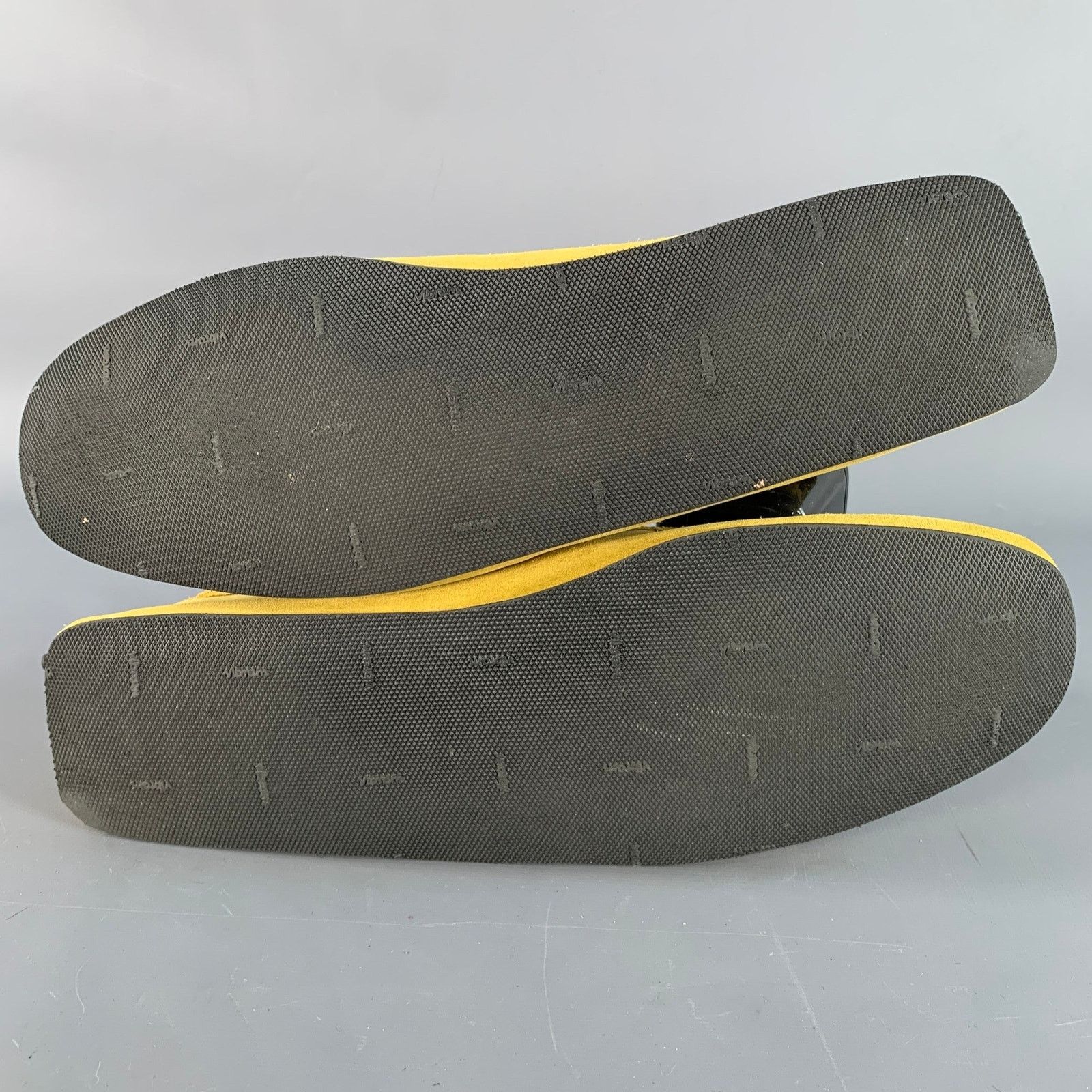 Tod's TOD'S Size 12.5 Yellow Suede Rubber Sole Drivers Loafers Size US 12.5 / EU 45-46 - 6 Thumbnail