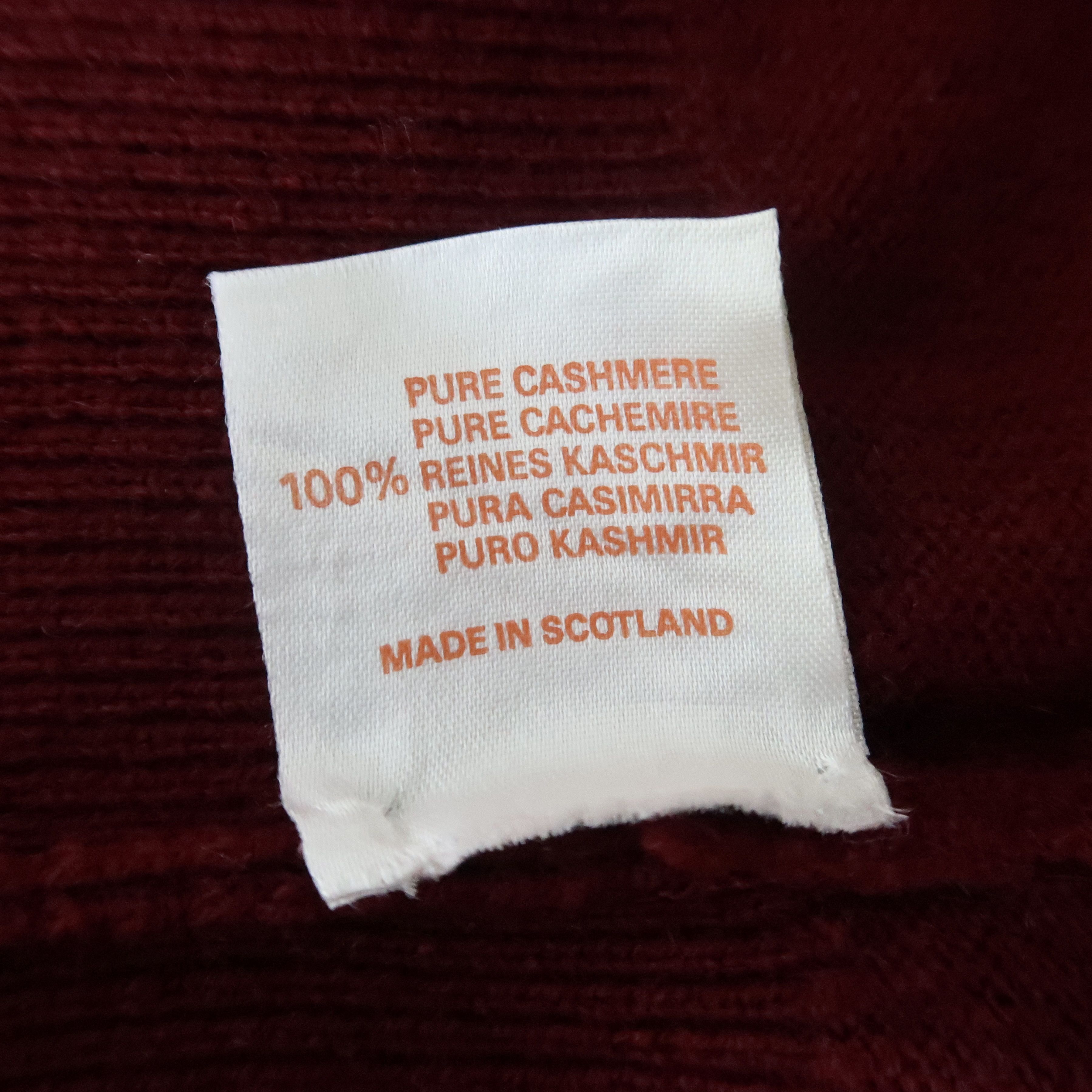 Aquascutum VTG 1990s Aquascutum pure cashmere sweater, made in England Size US M / EU 48-50 / 2 - 10 Thumbnail