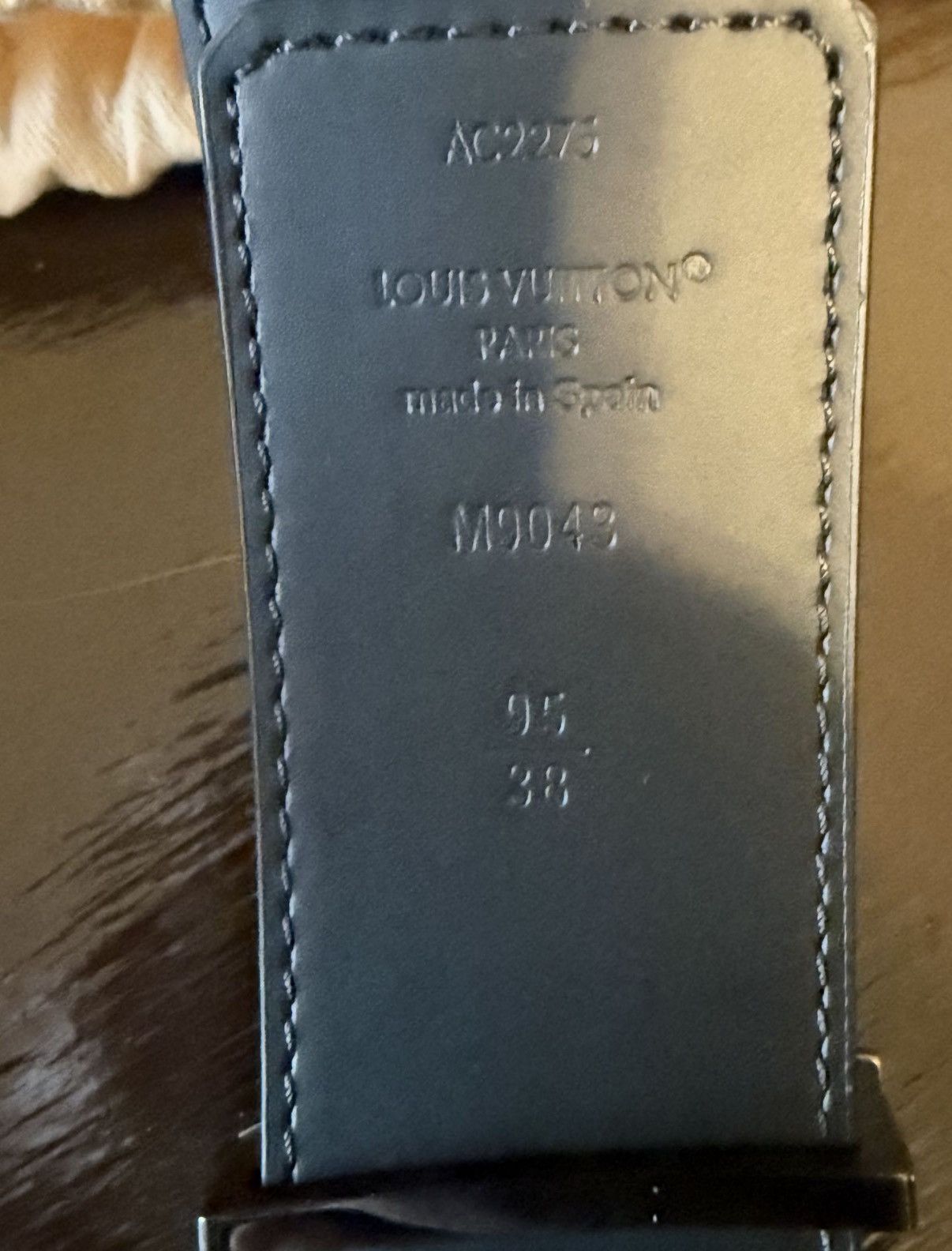 Louis Vuitton Louis Vuitton Initials 40MM Reversible Belt Size 38 - 3 Thumbnail