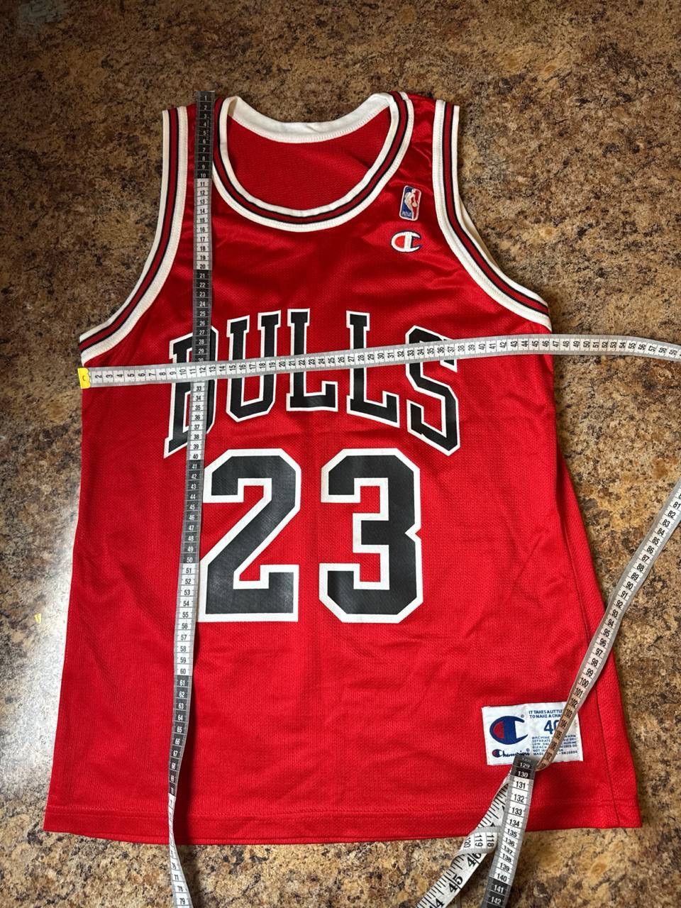Champion Vintage Chicago Bulls #23 Jordan champion jersey nba retro Size US M / EU 48-50 / 2 - 7 Thumbnail