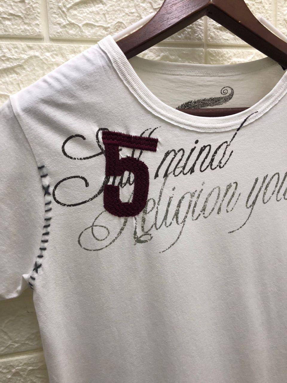 Japanese Brand Real Masters 5 mind religion youT-Shirt new japan Size US L / EU 52-54 / 3 - 2 Thumbnail
