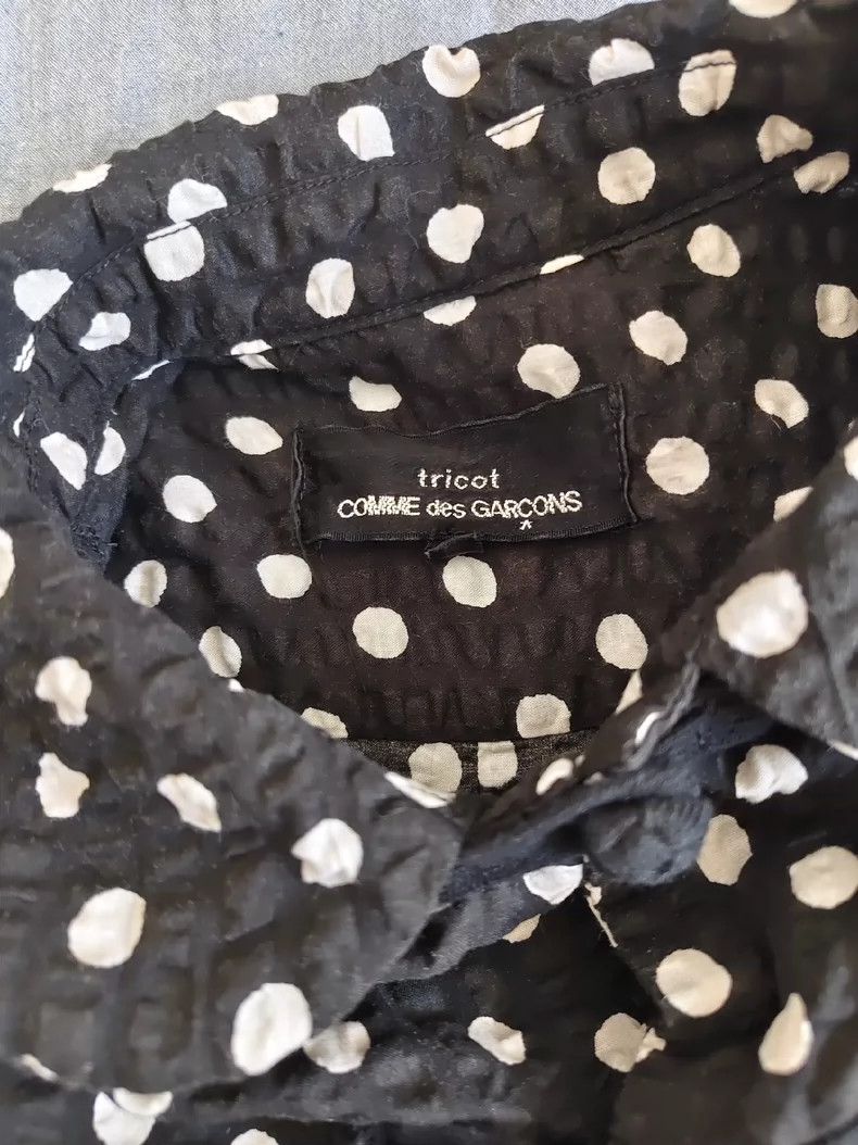 Comme des Garcons Comme Des Garcons Polka dot doll collar shirt 2503-Nextarro Size S / US 4 / IT 40 - 2 Thumbnail
