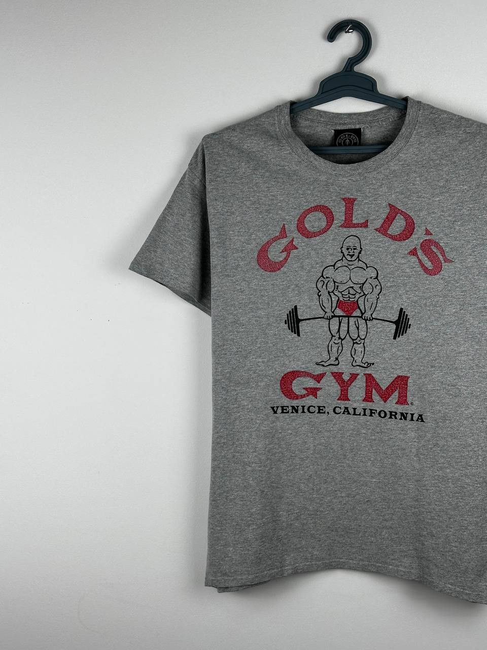 Other × Vintage Vintage Gold's Gym Venice California T Shirt 90s Size US L / EU 52-54 / 3 - 2 Thumbnail
