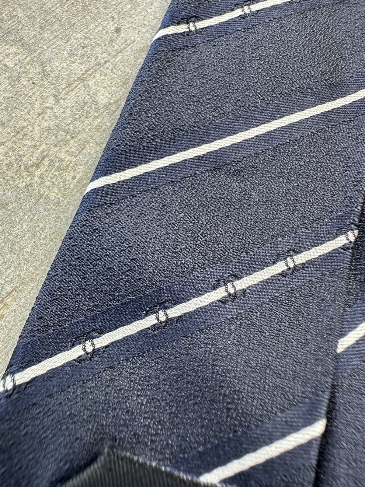 Chanel Chanel Diagonal CC Silk Tie Size ONE SIZE - 8 Thumbnail