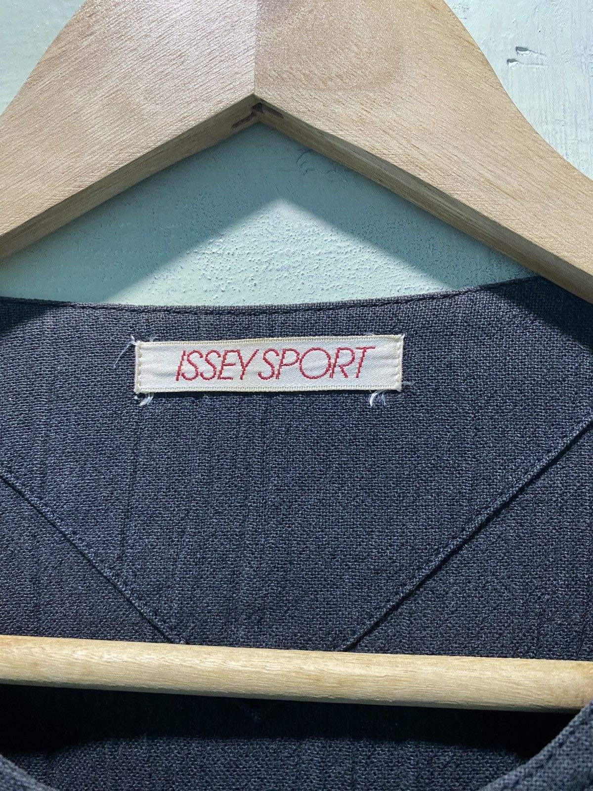 Issey Miyake Vintage 80s Archive ISSEY SPORT 2-Way Collarless Patchwork Size M / US 6-8 / IT 42-44 - 13 Thumbnail