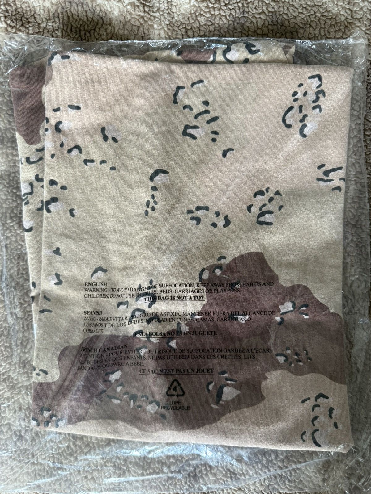 Fuck The Population FTP Desert Camo Logo Tee Size US L / EU 52-54 / 3 - 5 Thumbnail