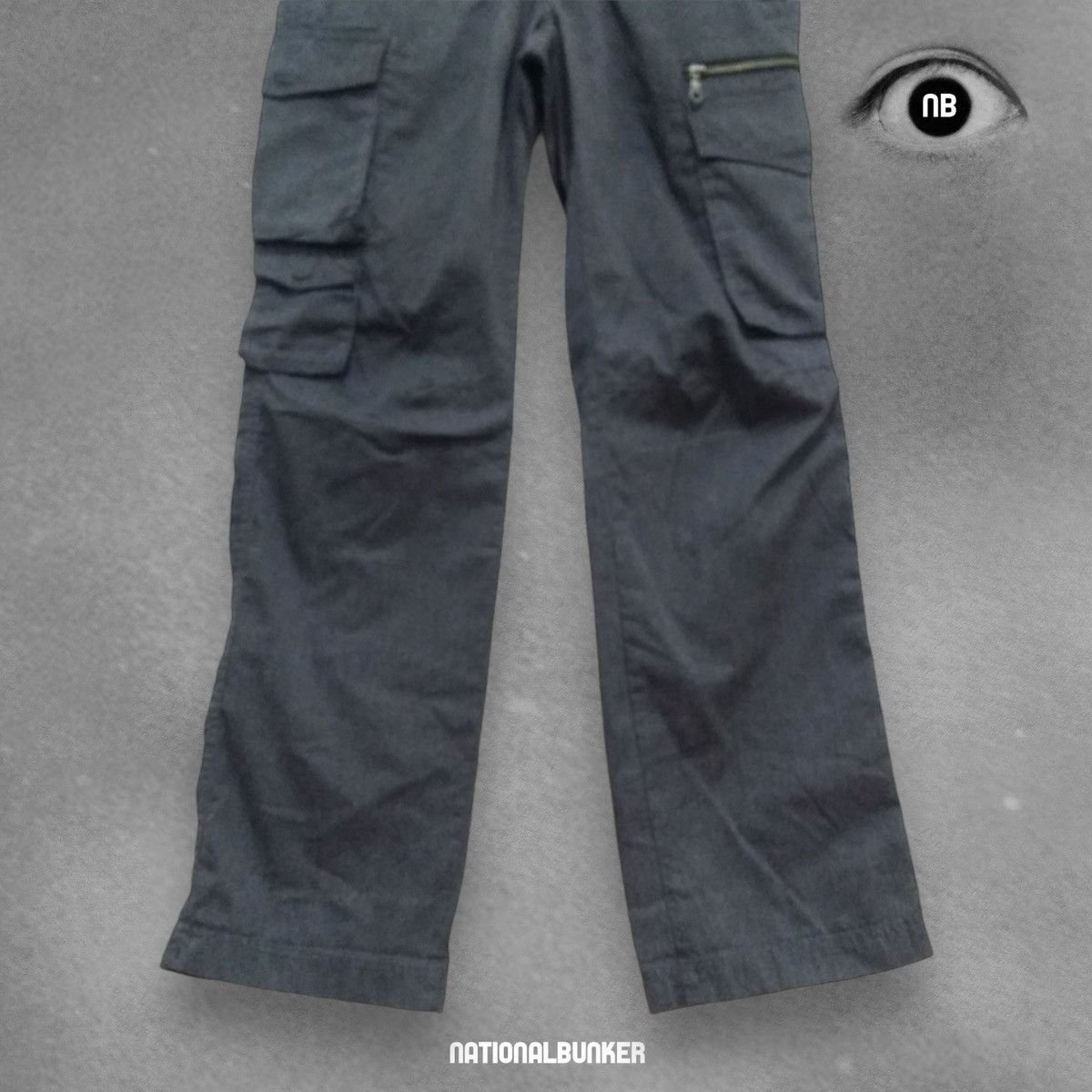 Takeo Kikuchi Takeo Kikuchi Military Utility Tactical Cargo Gray Pant Size US 32 / EU 48 - 4 Thumbnail